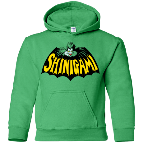Sweatshirts Irish Green / YS Bat Shinigami Youth Hoodie