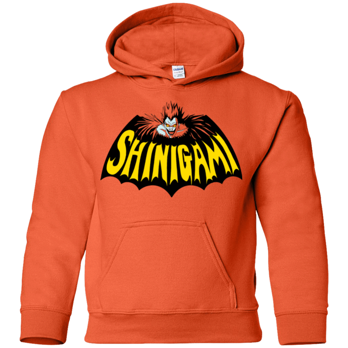 Sweatshirts Orange / YS Bat Shinigami Youth Hoodie