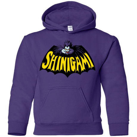 Sweatshirts Purple / YS Bat Shinigami Youth Hoodie