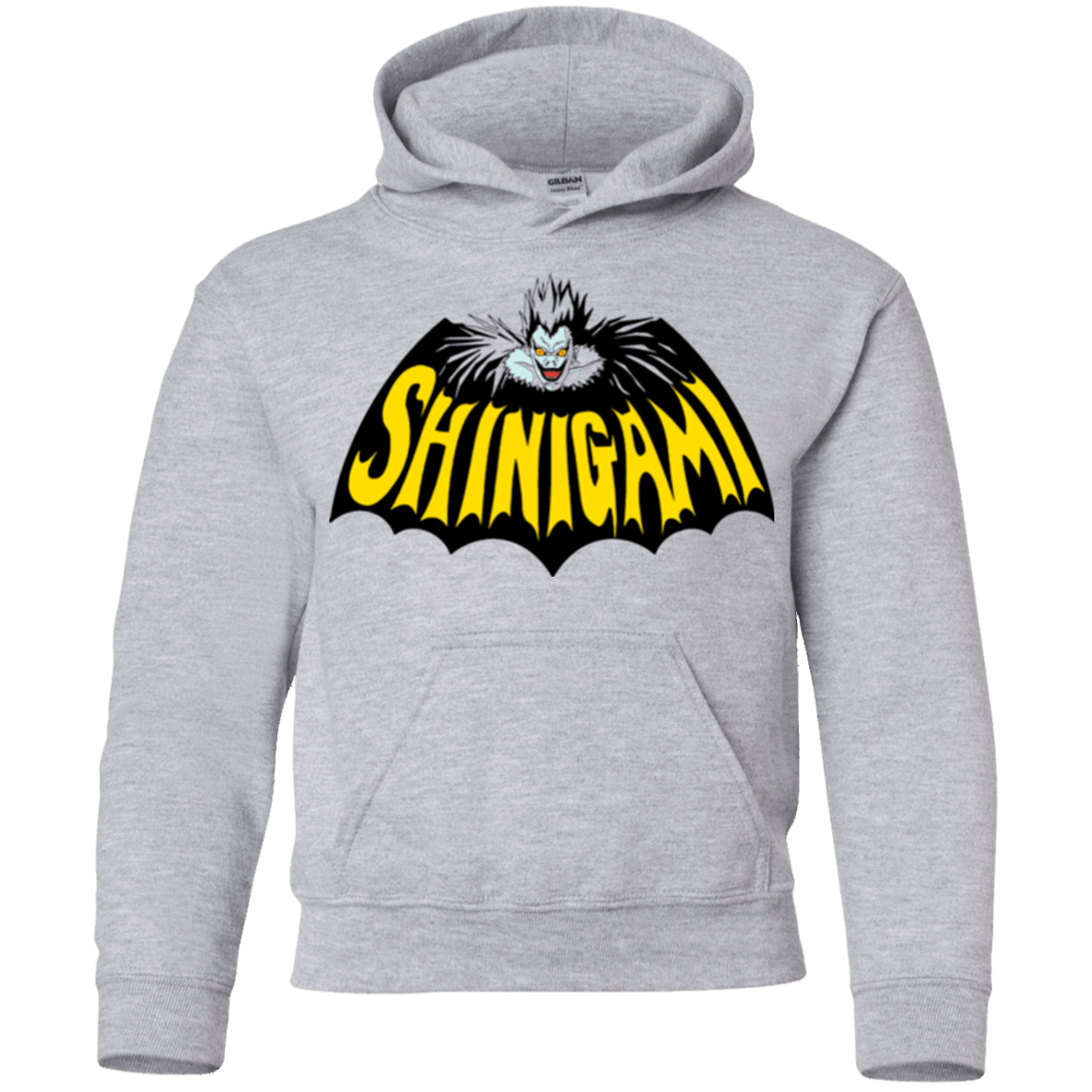 Sweatshirts Sport Grey / YS Bat Shinigami Youth Hoodie