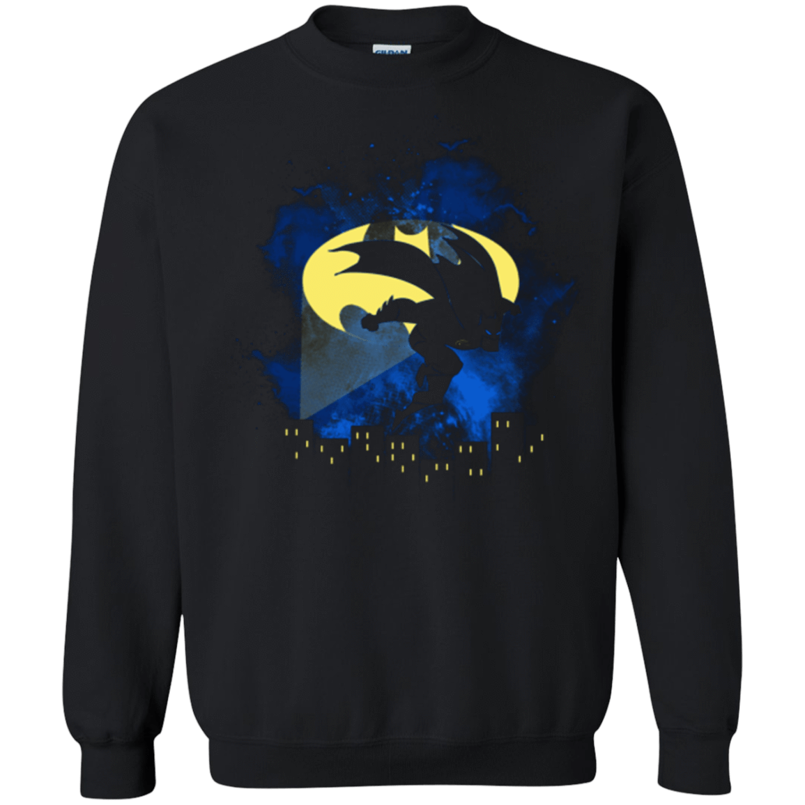 Sweatshirts Black / Small BAT SPACE Crewneck Sweatshirt