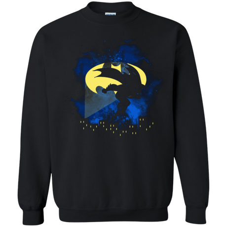Sweatshirts Black / Small BAT SPACE Crewneck Sweatshirt