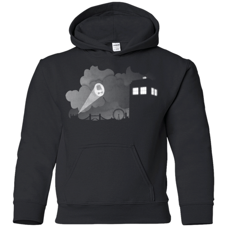 Sweatshirts Black / YS Bat Tardis Youth Hoodie