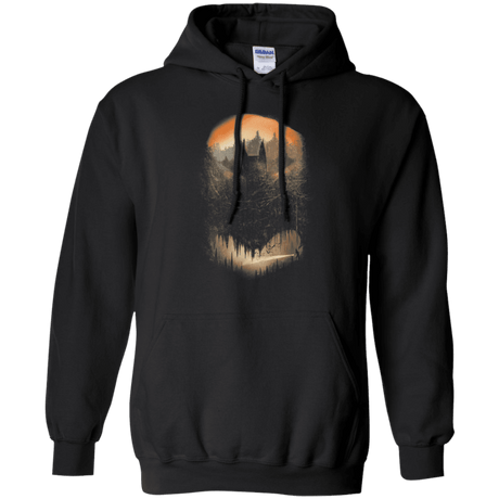 Sweatshirts Black / Small Batcaving Orange Version Pullover Hoodie
