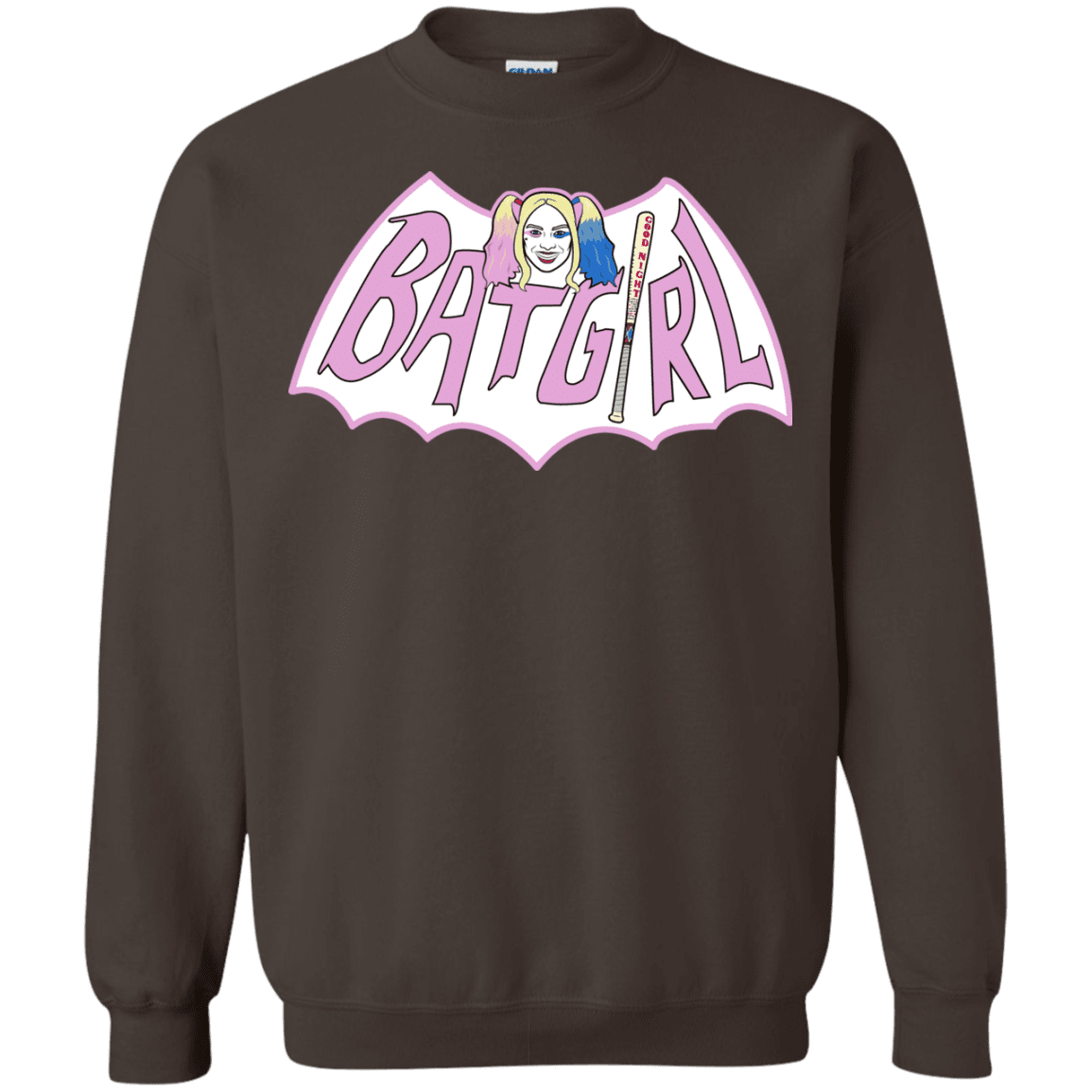 Sweatshirts Dark Chocolate / Small Batgirl Crewneck Sweatshirt