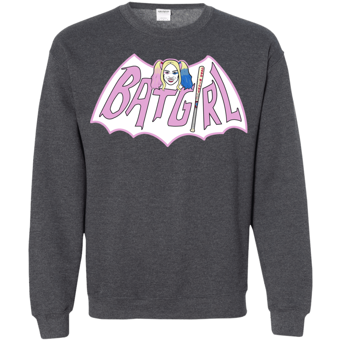 Sweatshirts Dark Heather / Small Batgirl Crewneck Sweatshirt