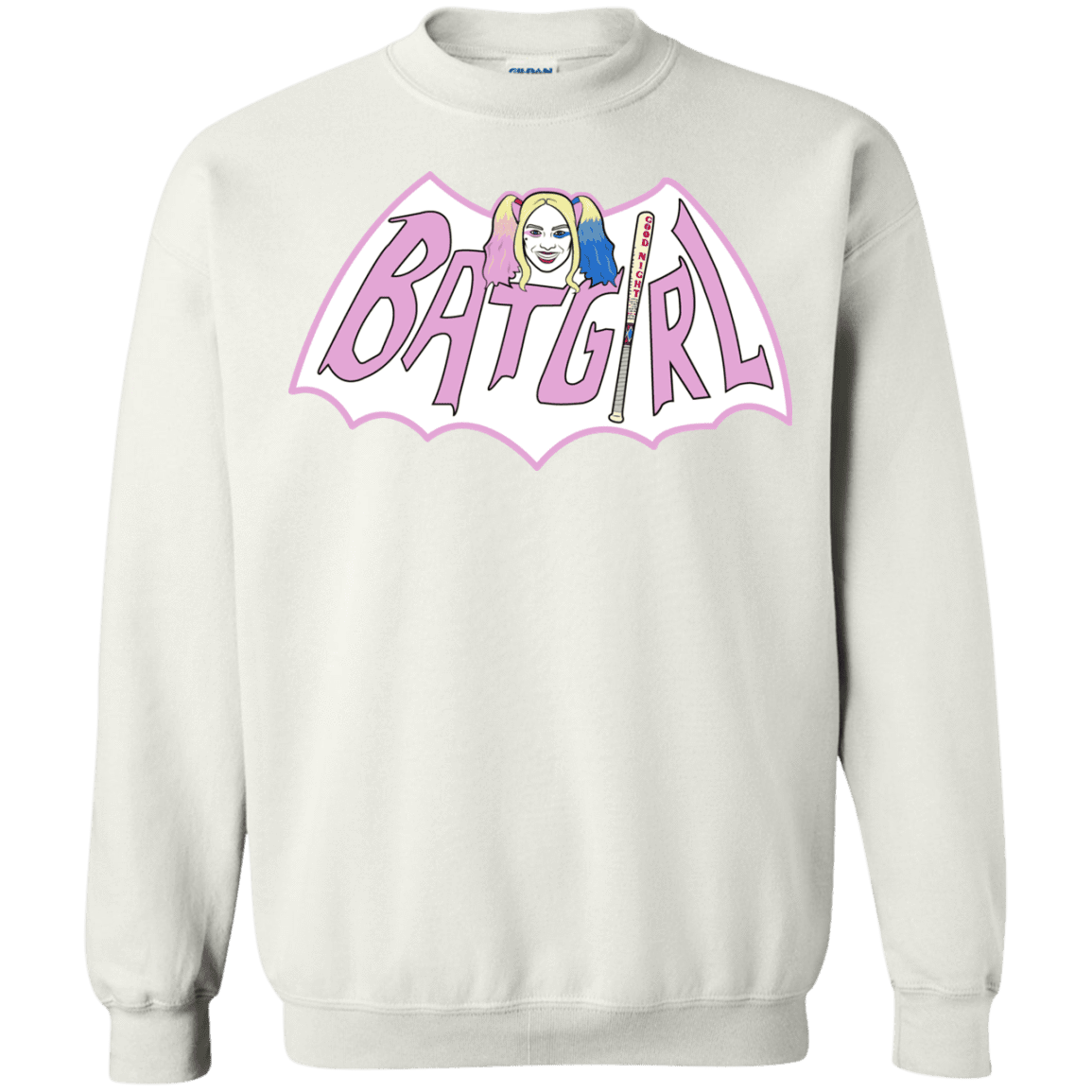 Sweatshirts White / Small Batgirl Crewneck Sweatshirt