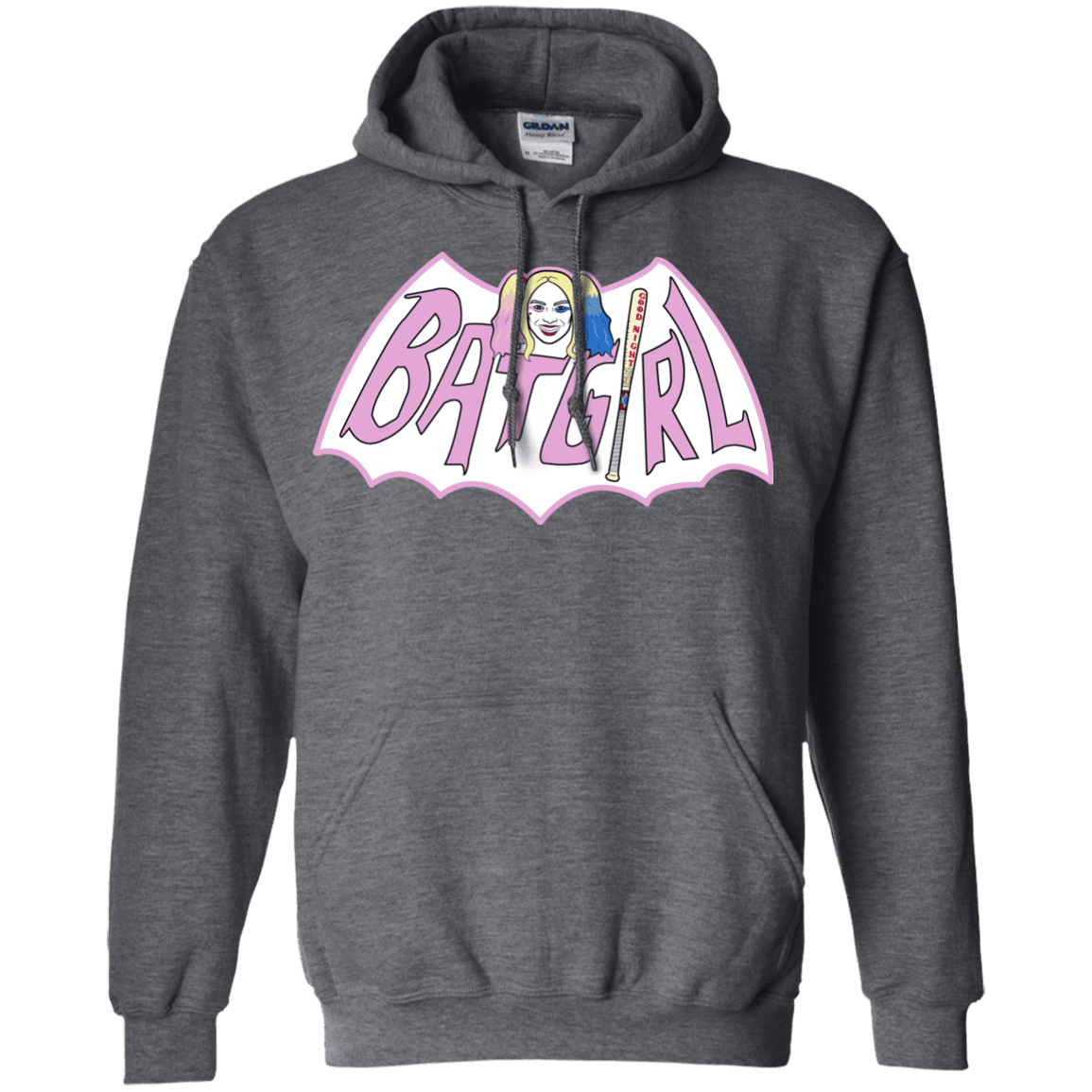 Sweatshirts Dark Heather / Small Batgirl Pullover Hoodie