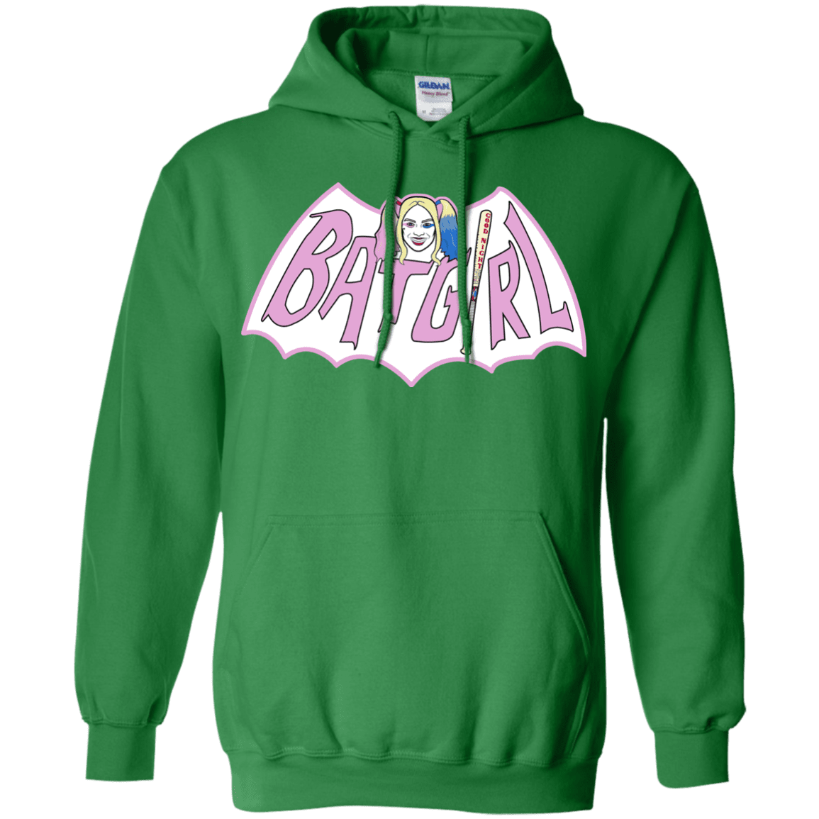 Sweatshirts Irish Green / Small Batgirl Pullover Hoodie