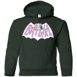 Sweatshirts Forest Green / YS Batgirl Youth Hoodie