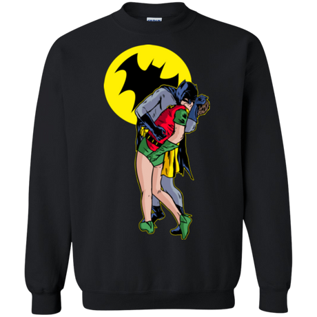 Sweatshirts Black / Small Batkiss Signal Crewneck Sweatshirt