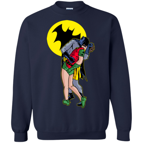 Sweatshirts Navy / Small Batkiss Signal Crewneck Sweatshirt