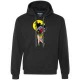 Sweatshirts Black / Small Batkiss Signal Premium Fleece Hoodie