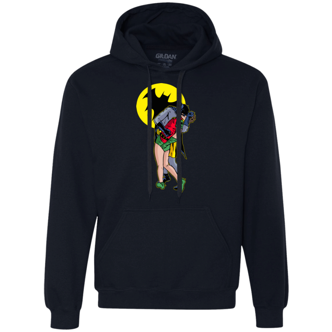 Sweatshirts Navy / Small Batkiss Signal Premium Fleece Hoodie
