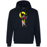 Sweatshirts Navy / Small Batkiss Signal Premium Fleece Hoodie