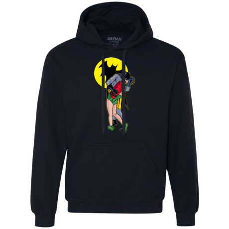 Sweatshirts Navy / Small Batkiss Signal Premium Fleece Hoodie