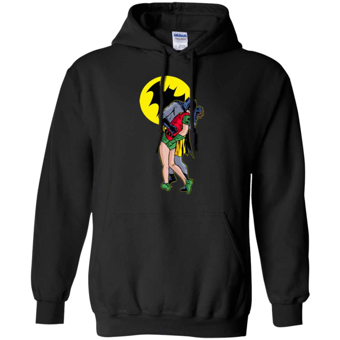 Sweatshirts Black / Small Batkiss Signal Pullover Hoodie