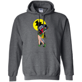 Sweatshirts Dark Heather / Small Batkiss Signal Pullover Hoodie