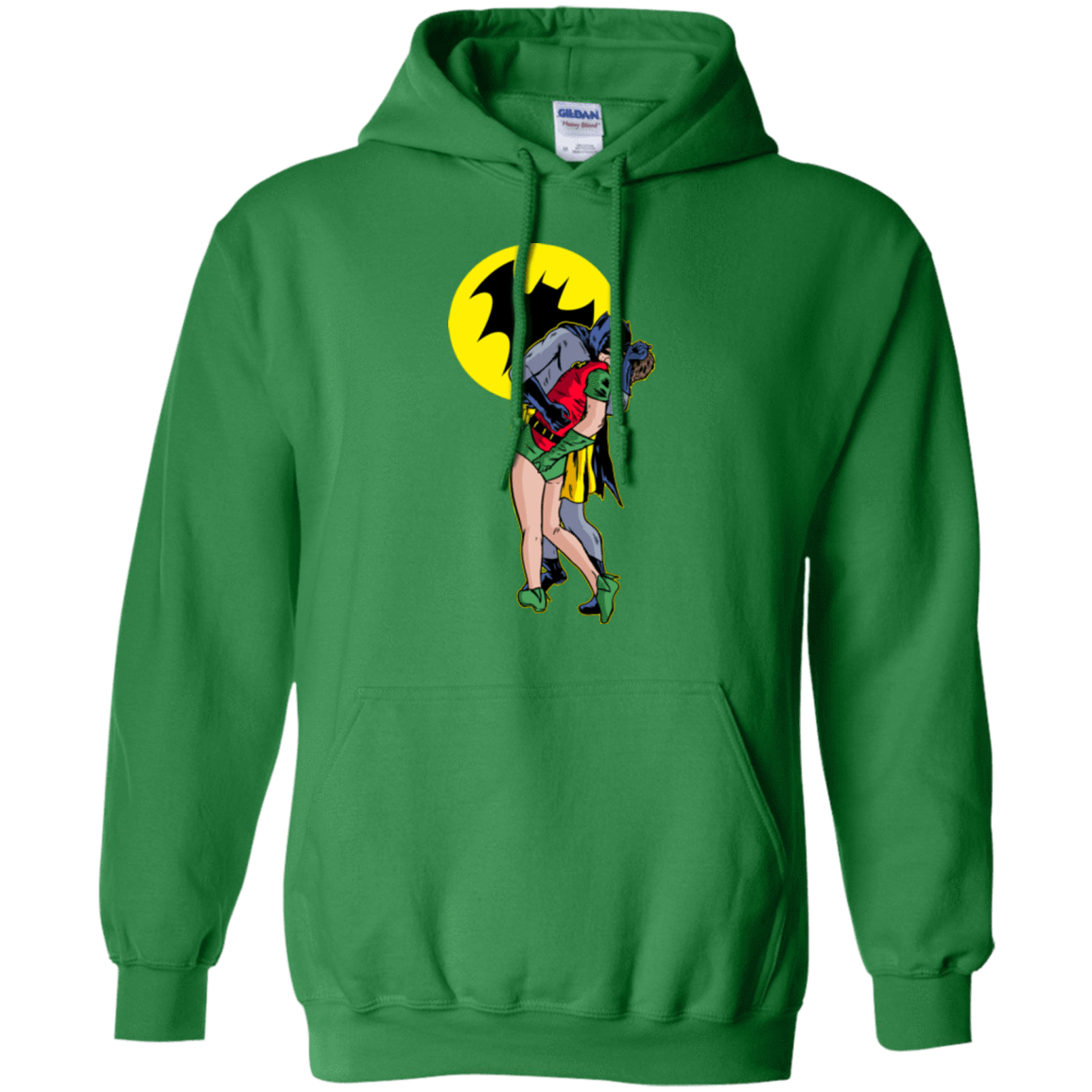 Sweatshirts Irish Green / Small Batkiss Signal Pullover Hoodie