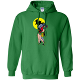 Sweatshirts Irish Green / Small Batkiss Signal Pullover Hoodie