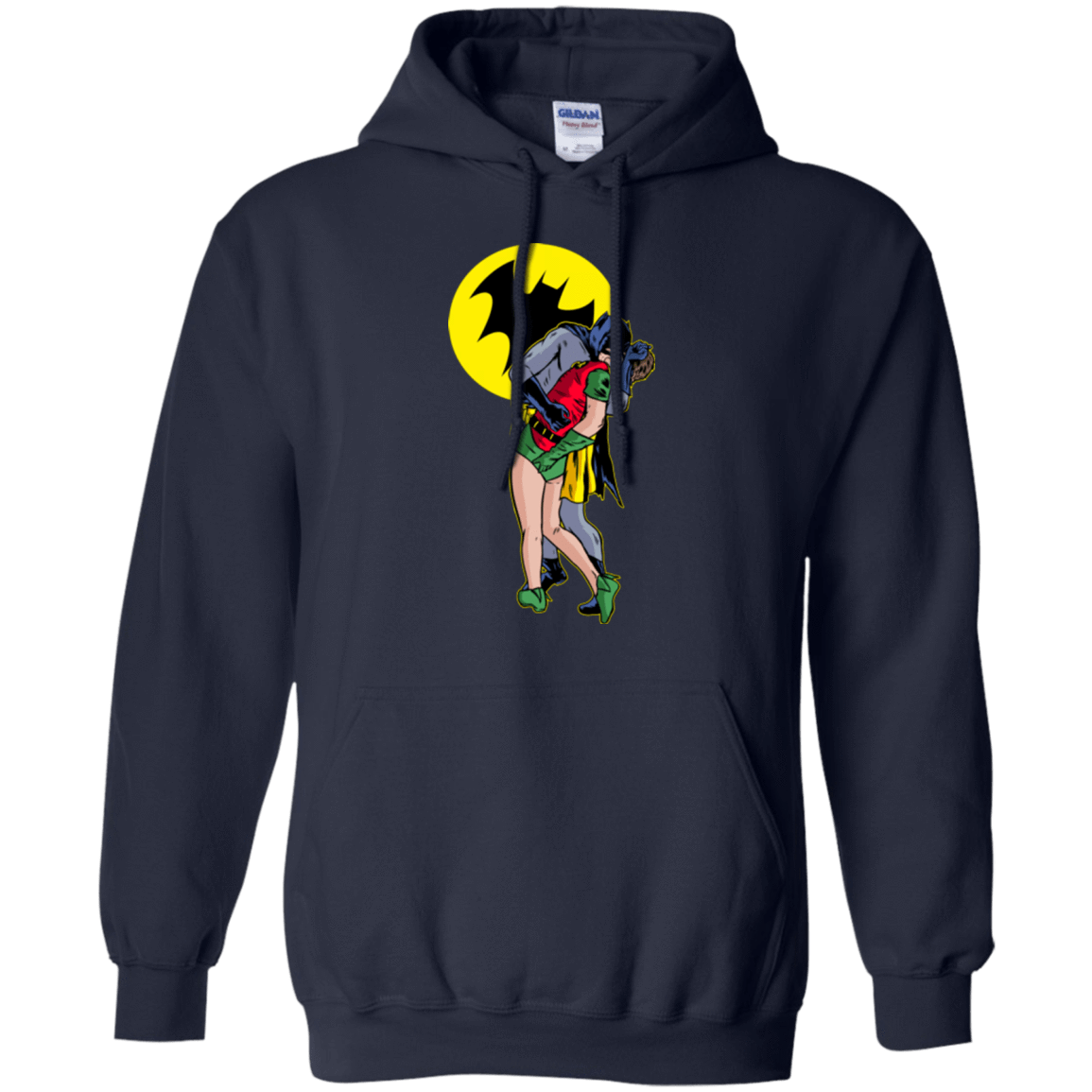 Sweatshirts Navy / Small Batkiss Signal Pullover Hoodie