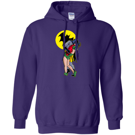 Sweatshirts Purple / Small Batkiss Signal Pullover Hoodie