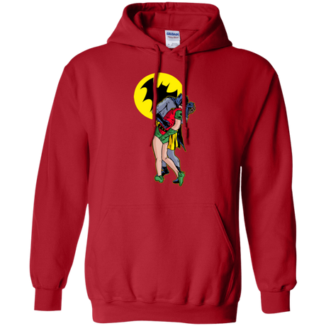 Sweatshirts Red / Small Batkiss Signal Pullover Hoodie