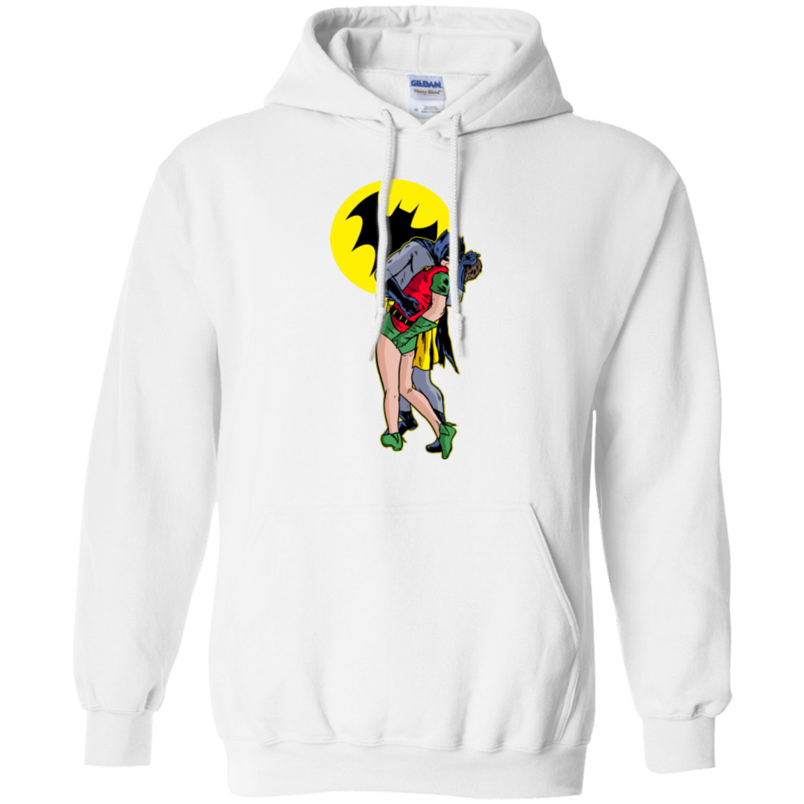 Sweatshirts White / Small Batkiss Signal Pullover Hoodie