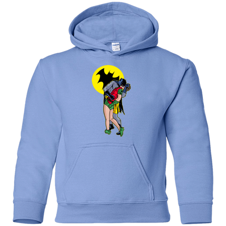 Sweatshirts Carolina Blue / YS Batkiss Signal Youth Hoodie