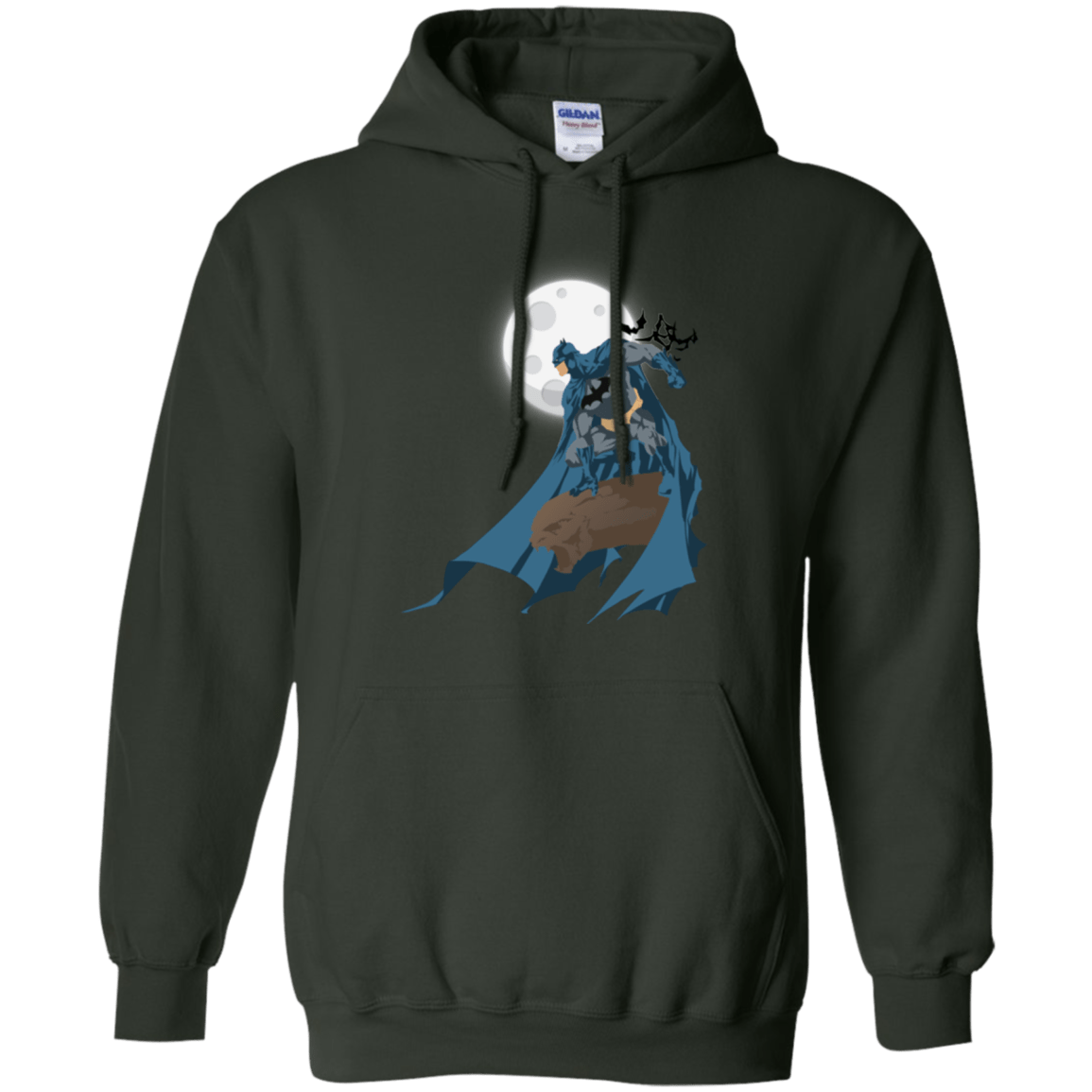 Sweatshirts Forest Green / Small Batman Pullover Hoodie