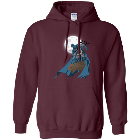 Sweatshirts Maroon / Small Batman Pullover Hoodie