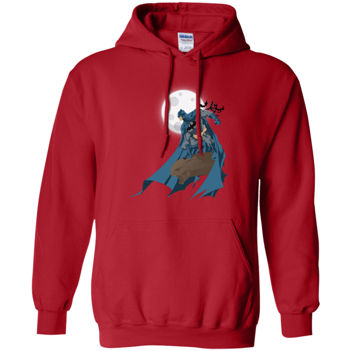 Sweatshirts Red / Small Batman Pullover Hoodie