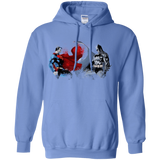 Sweatshirts Carolina Blue / Small Batman vs Superman Pullover Hoodie