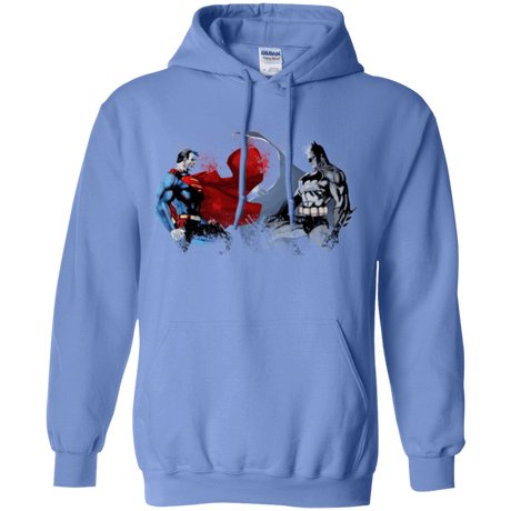 Sweatshirts Carolina Blue / Small Batman vs Superman Pullover Hoodie