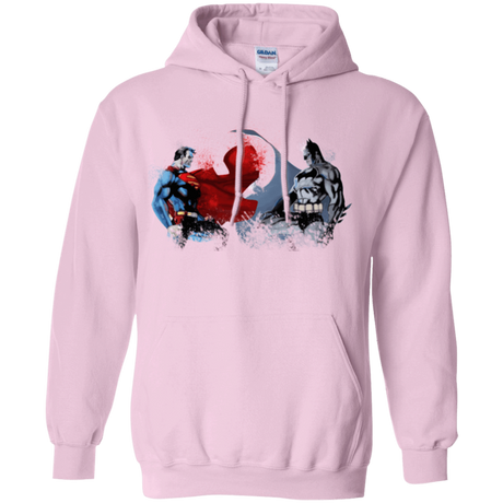 Sweatshirts Light Pink / Small Batman vs Superman Pullover Hoodie