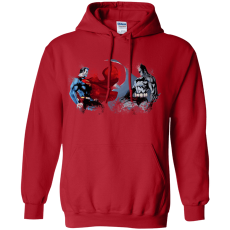 Sweatshirts Red / Small Batman vs Superman Pullover Hoodie