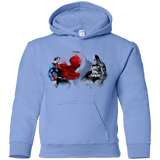 Sweatshirts Carolina Blue / YS Batman vs Superman Youth Hoodie