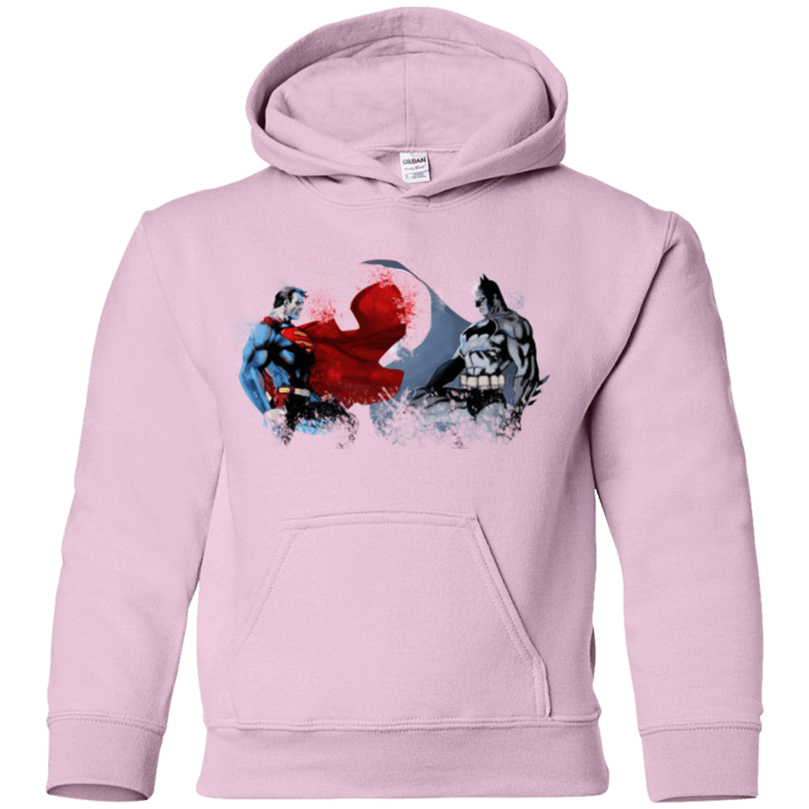 Sweatshirts Light Pink / YS Batman vs Superman Youth Hoodie