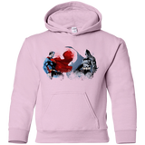 Sweatshirts Light Pink / YS Batman vs Superman Youth Hoodie