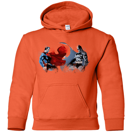 Sweatshirts Orange / YS Batman vs Superman Youth Hoodie