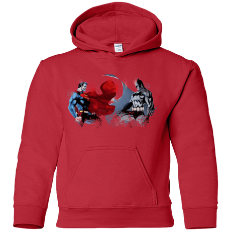 Sweatshirts Red / YS Batman vs Superman Youth Hoodie