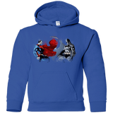 Sweatshirts Royal / YS Batman vs Superman Youth Hoodie