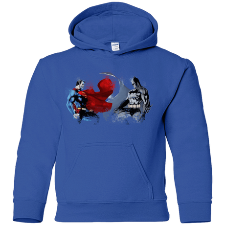 Sweatshirts Royal / YS Batman vs Superman Youth Hoodie