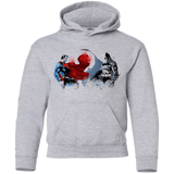 Sweatshirts Sport Grey / YS Batman vs Superman Youth Hoodie