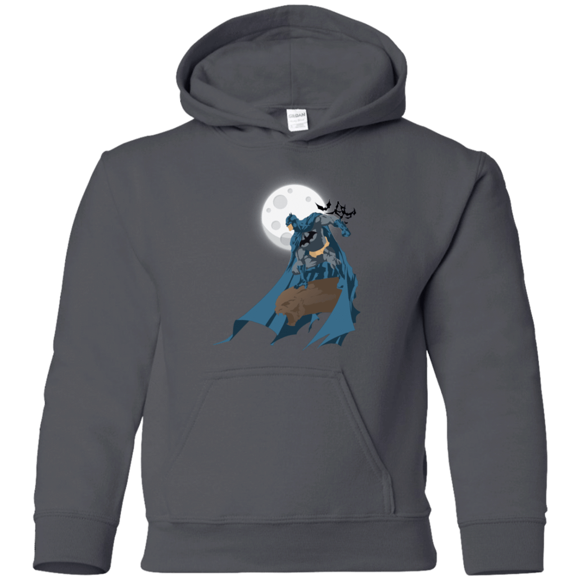 Sweatshirts Charcoal / YS Batman Youth Hoodie