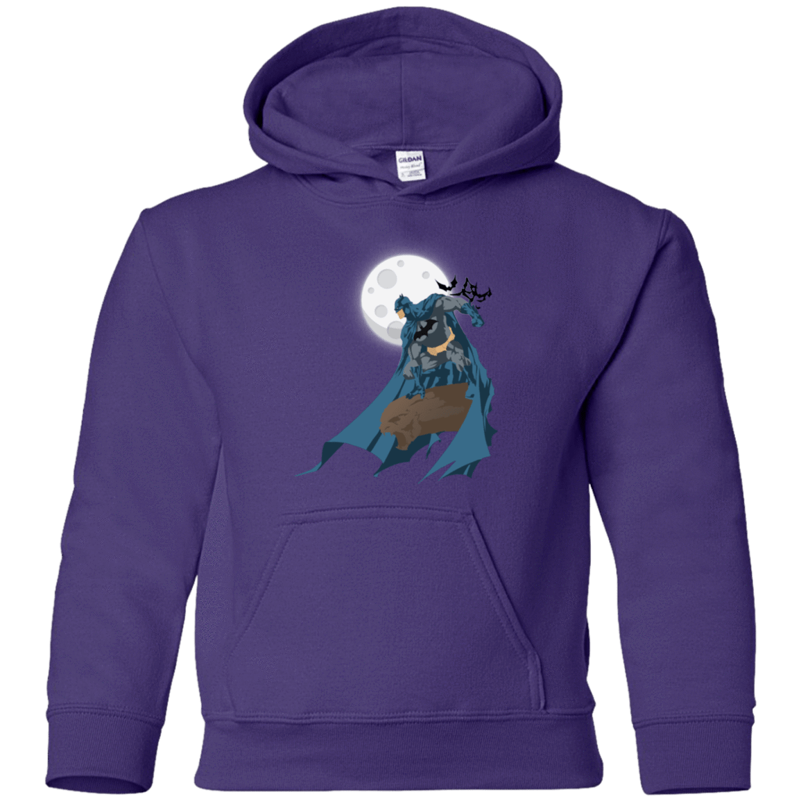 Sweatshirts Purple / YS Batman Youth Hoodie