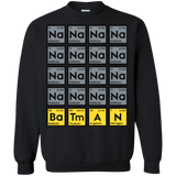 Sweatshirts Black / S Batmanium Crewneck Sweatshirt