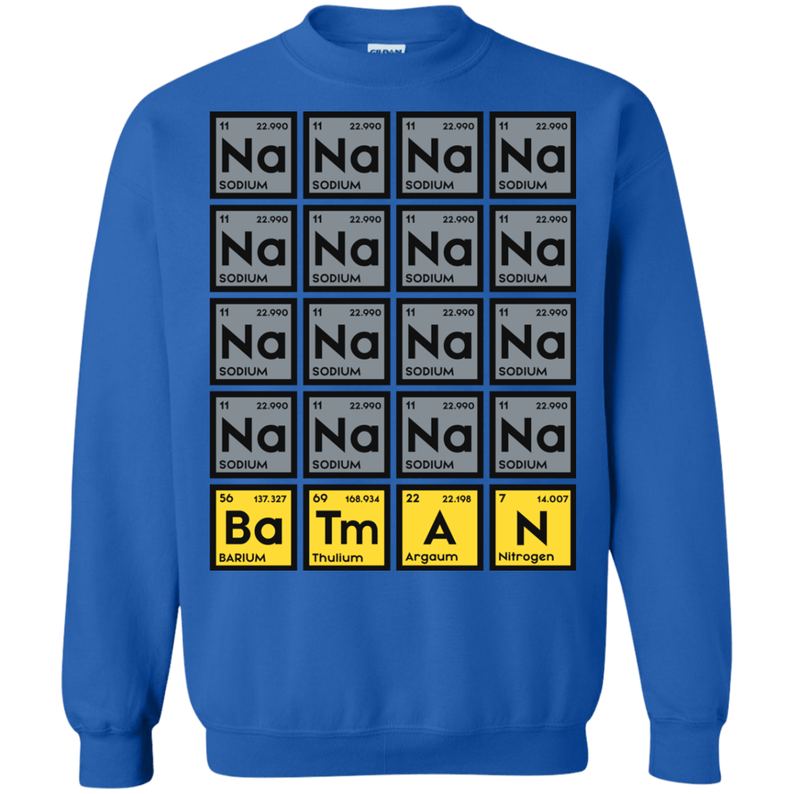 Sweatshirts Royal / S Batmanium Crewneck Sweatshirt