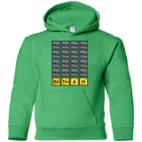 Sweatshirts Irish Green / YS Batmanium Youth Hoodie