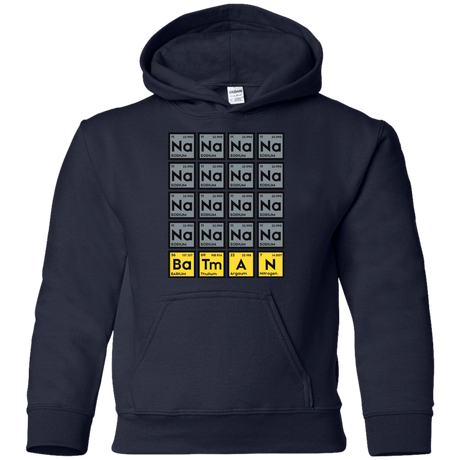 Sweatshirts Navy / YS Batmanium Youth Hoodie